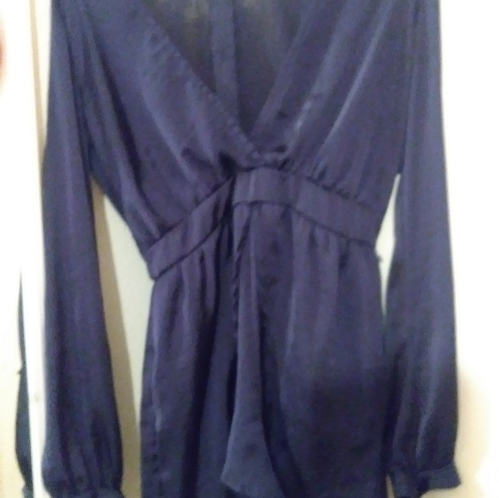 Long sleeve shorts romper